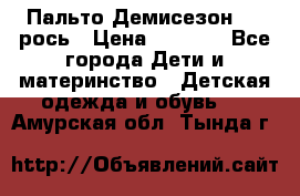 Пальто Демисезон 104 рось › Цена ­ 1 300 - Все города Дети и материнство » Детская одежда и обувь   . Амурская обл.,Тында г.